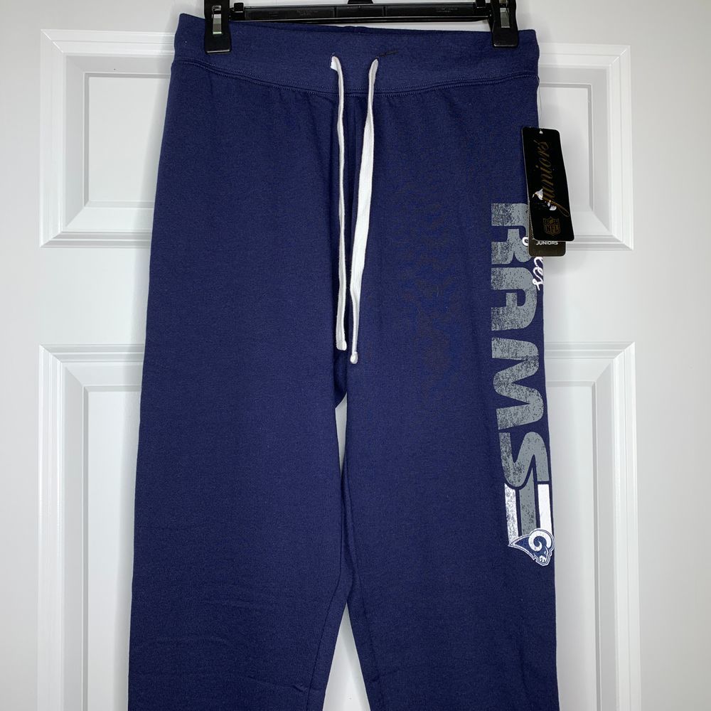 New NFL St. Louis Rams Jrs. Jogging Pant Small 3/5